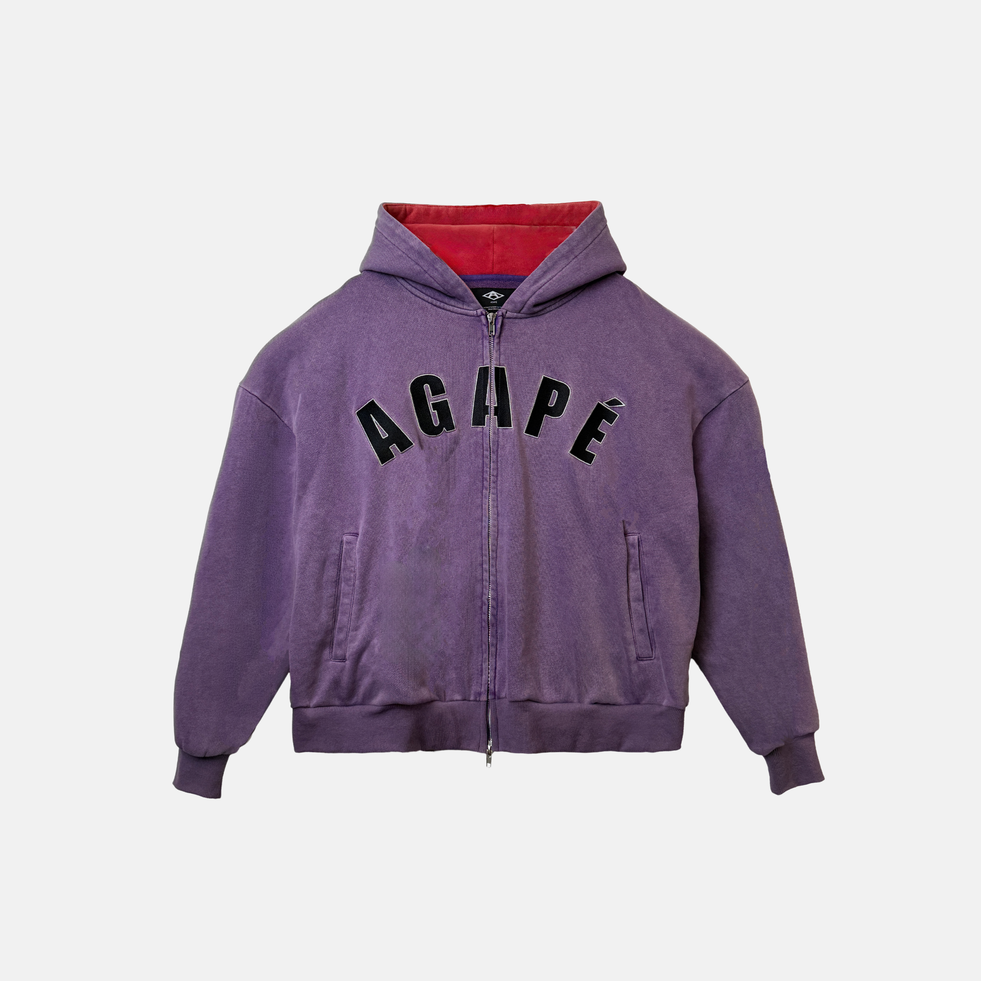 Arch Text Zip-Up
