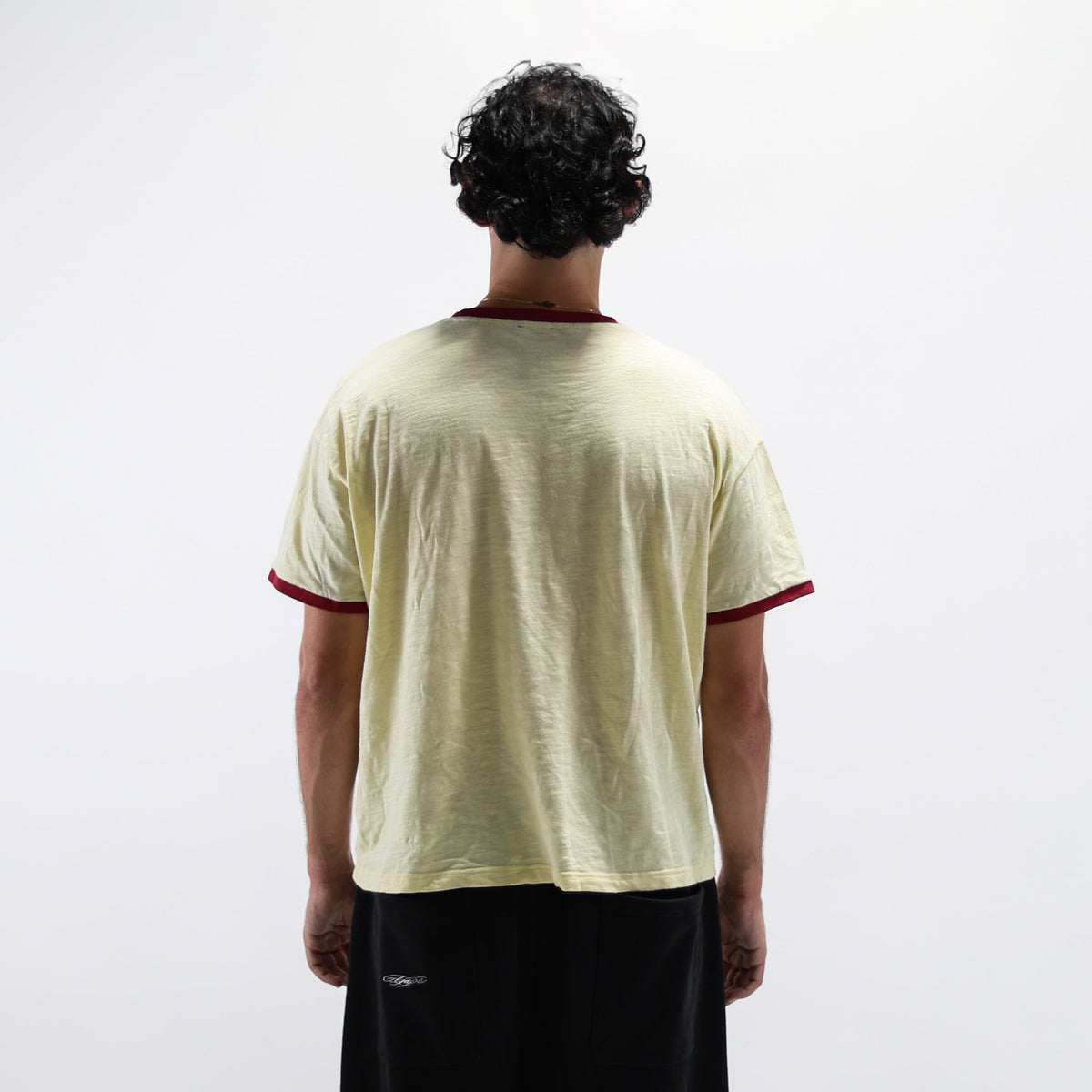 Water Ringer Tee "Vintage Yellow"